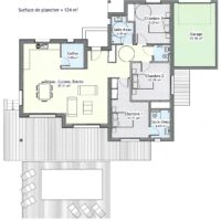 Plan-cottage-plainpied-3-chambres-124m2-rdc